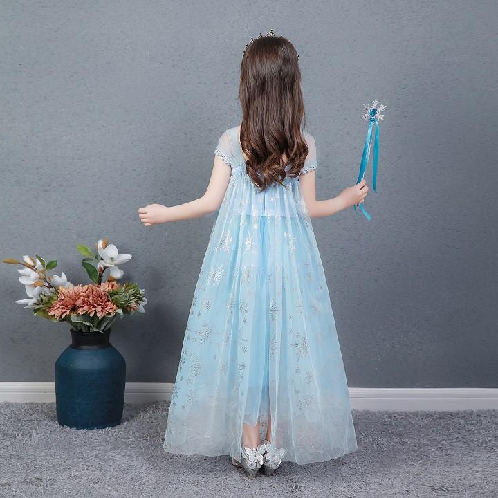 Đầm Công Chúa Elsa Cao Cấp Phim Frozen mã K17