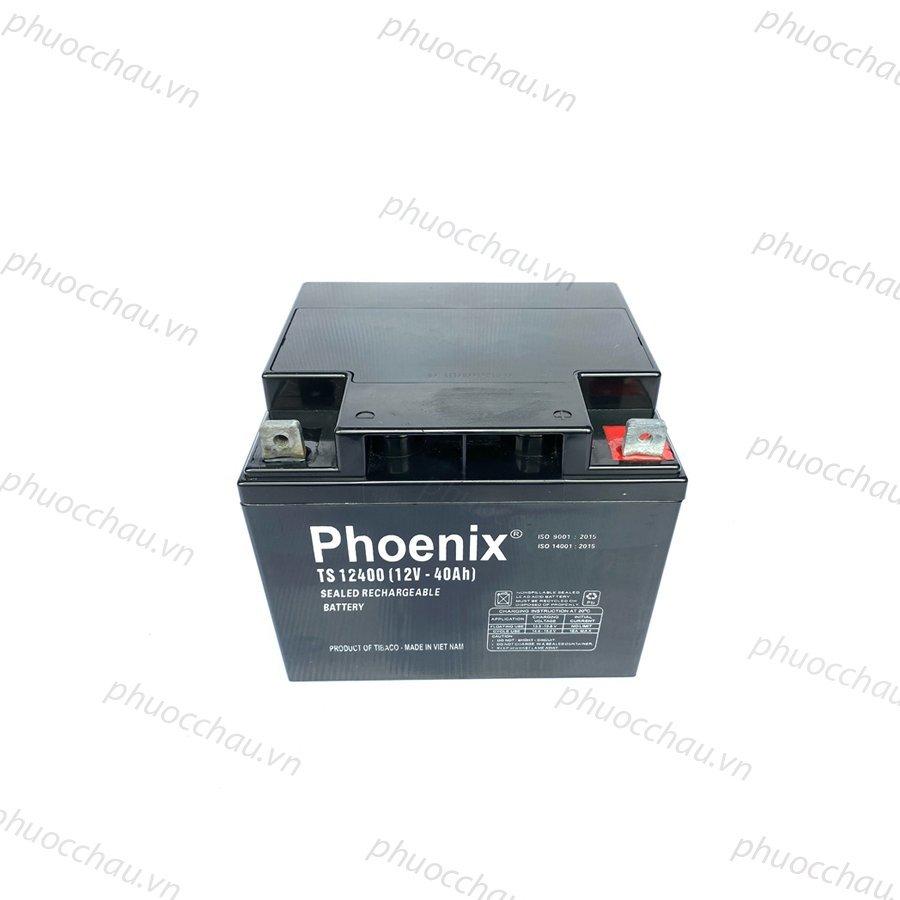Bình Ắc Quy Khô PHOENIX TS12400 12V-40AH