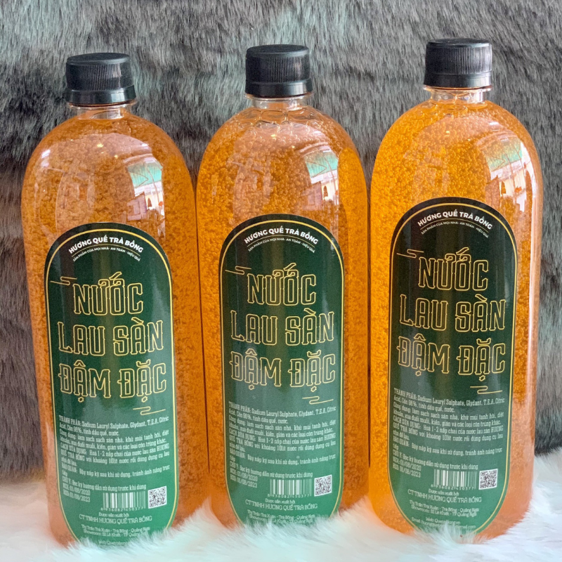 Nước lau sàn Quế Trà Bồng đậm đặc 1000ml