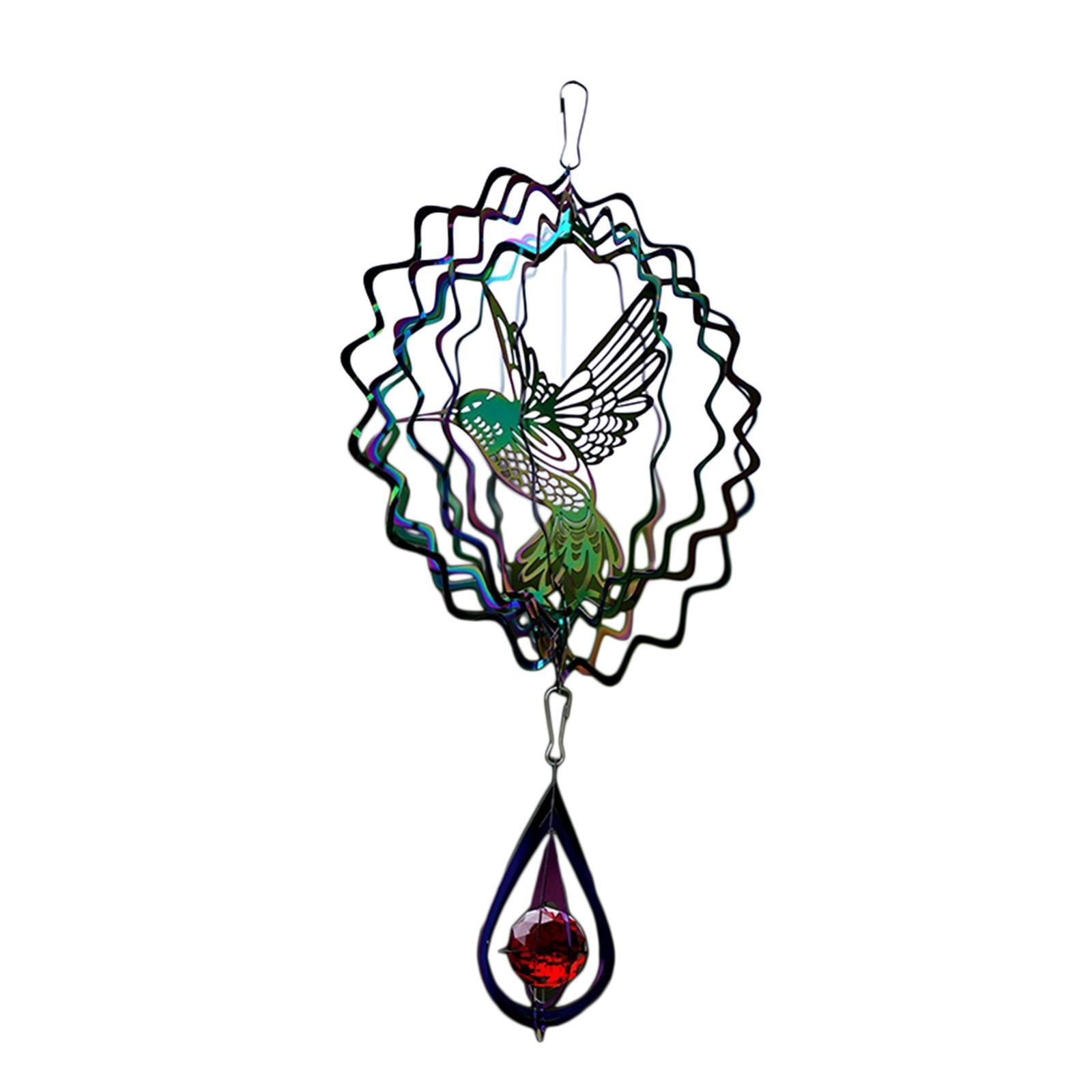 Wind  Wind Chime Garden Ornament Windchime Metal Wind Catcher Wind Sculpture Hanging for Lawn Living Room Outdoor Home
