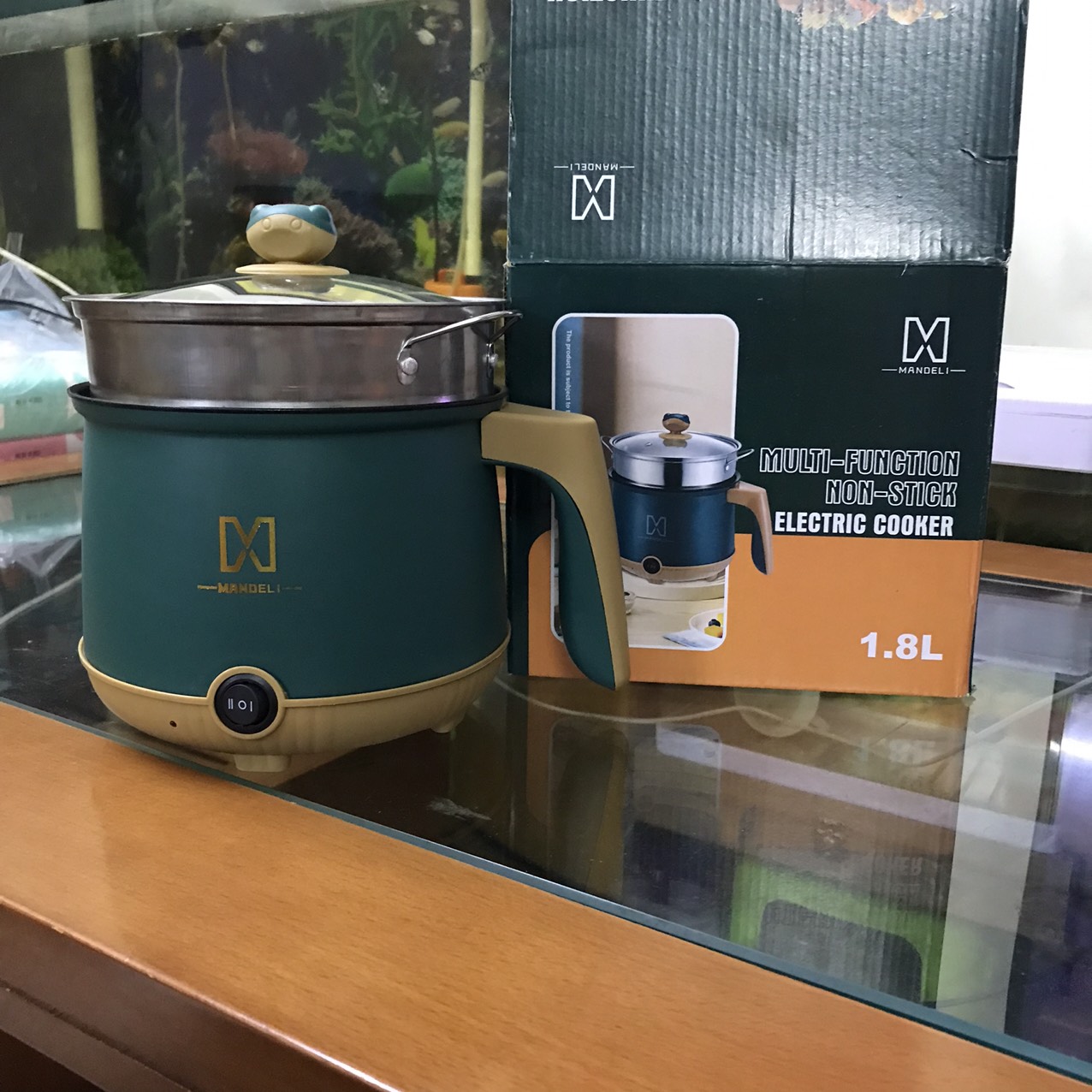 Ca mì Đa năng ELICTRIC SHANBAN, Chống Dính Cao Cấp 2 Mức Nhiệt - Hàng Nhập Khẩu