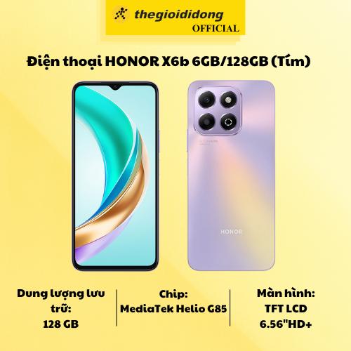 Điện thoại HONOR X6b 6GB/128GB - Hàng Chính Hãng