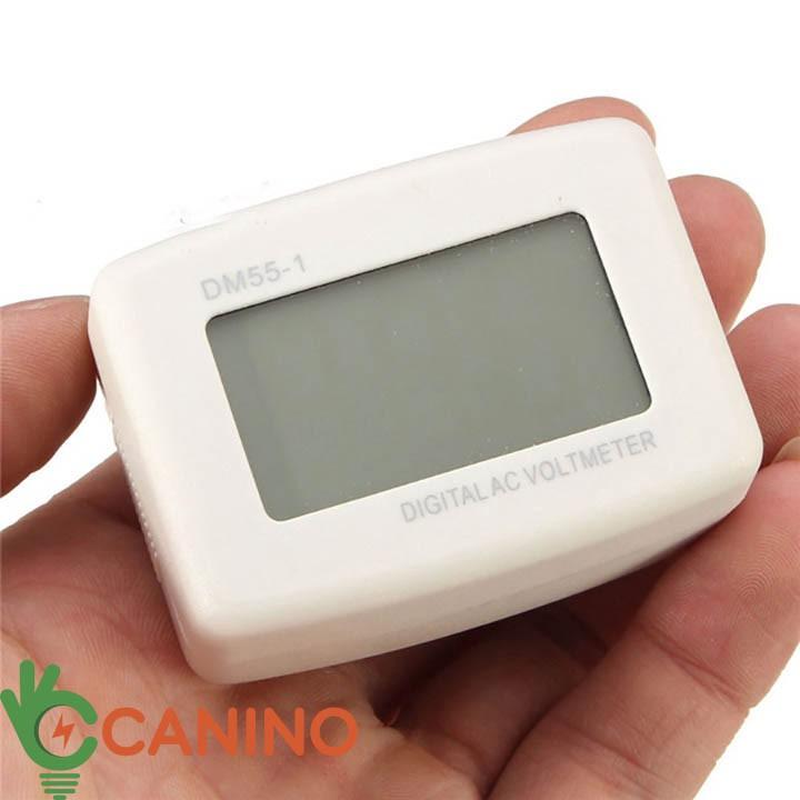 Đồng hồ đo điện áp cắm điện phát sáng
