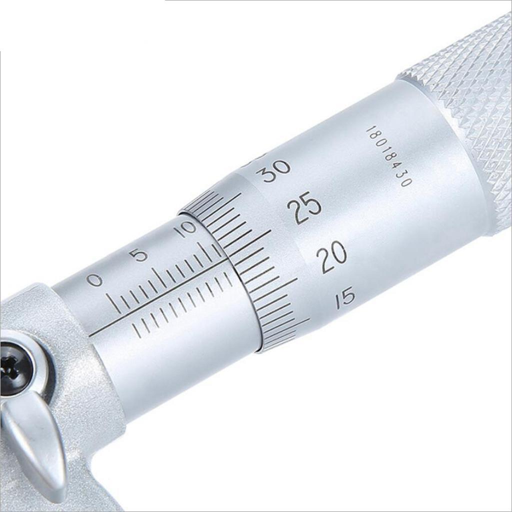 Precision Outside Micrometer OD Outside Diameter Gauge Measuring Tool 0-100mm/0-1 inch, 1-2 inch, 2-3 inch, 3-4 inch, 0.01mm