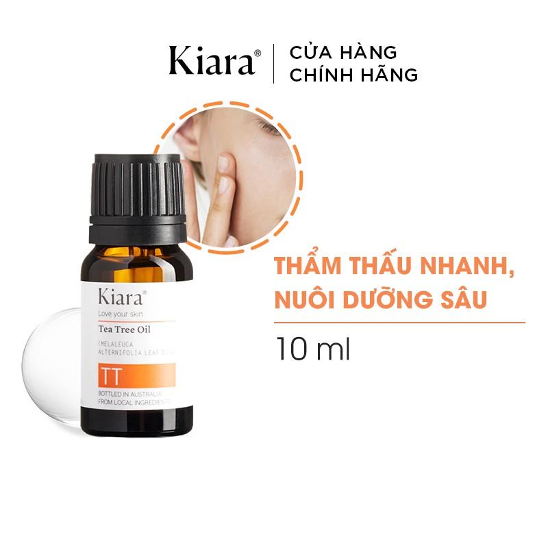 Tinh Dầu Tràm Trà Chấm Mụn Giảm Mụn Kiara Tea Tree Oil 10ml