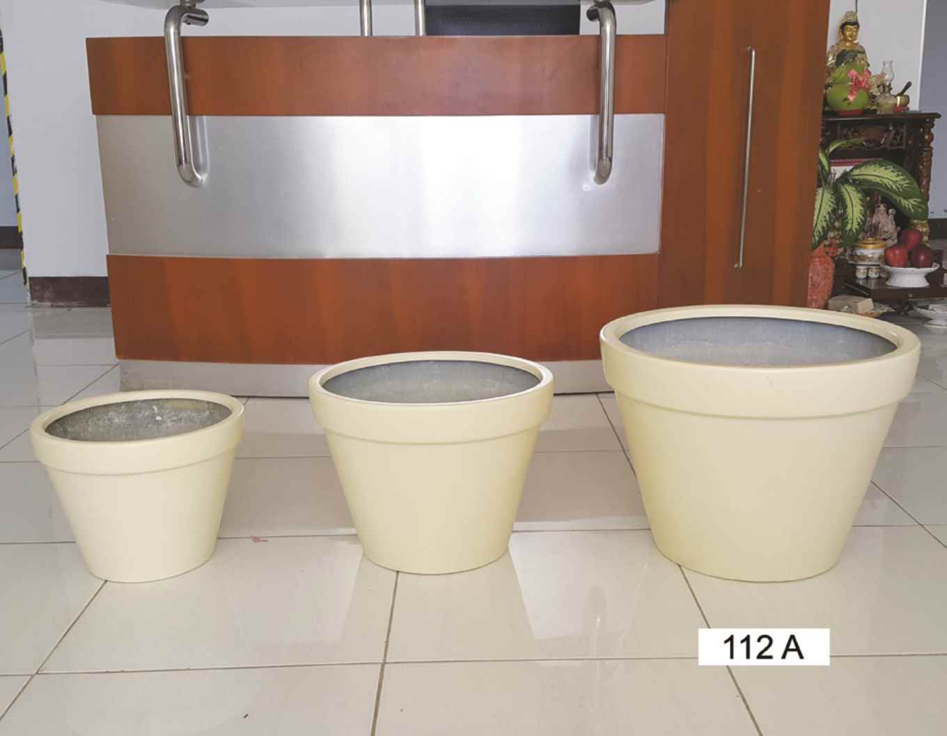 Chậu Composite Tron KGC-112A