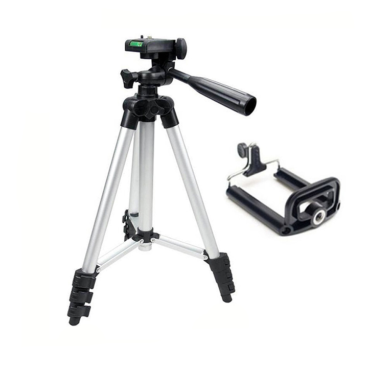 Tripod TF 3110 kèm kẹp điện thoại - Hàng nhập khẩu