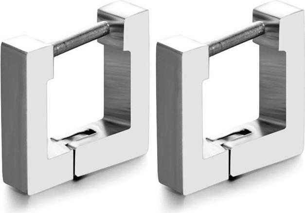 Bông tai khuyên tai hình vuông style Unisex