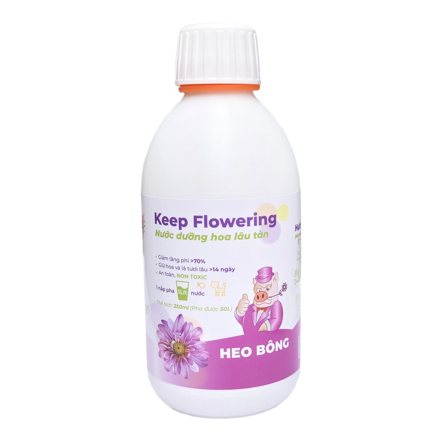 Nước Dưỡng Hoa Tươi Lâu Tàn Keep Flowering - Dưỡng Hoa Tươi Lâu Hơn Trên 14 Ngày, Không Thối Nước