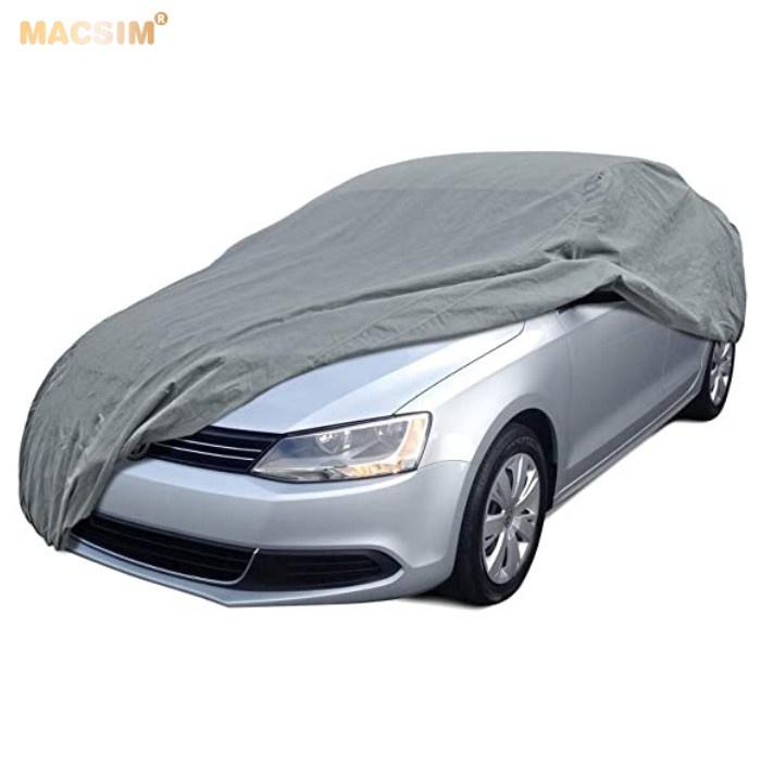 Bạt phủ ô tô chất liệu vải không dệt cao cấp thương hiệu MACSIM dành cho hãng xe Honda Accord màu ghi - trong nhà,ngtrời