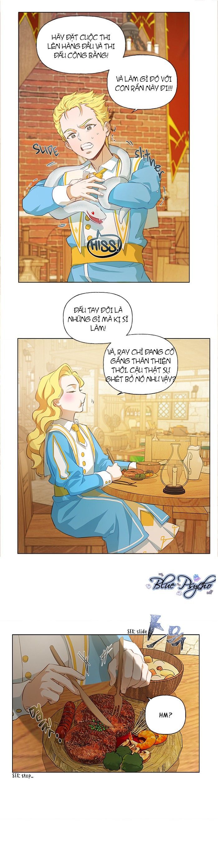 triệu hồi sư với mái tóc màu hoàng kim chapter 24 18