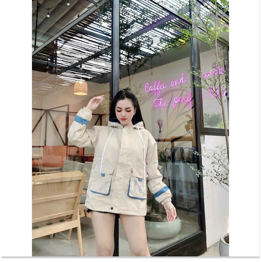 ÁO KHOÁC KAKI HỘP NỮ NHIỀU MÀU SẮC SINH ĐỘNG VÀ LÀ MẦU MỚI NHẤT 2021 THỜI TRANG VINA 1HIT FASHION