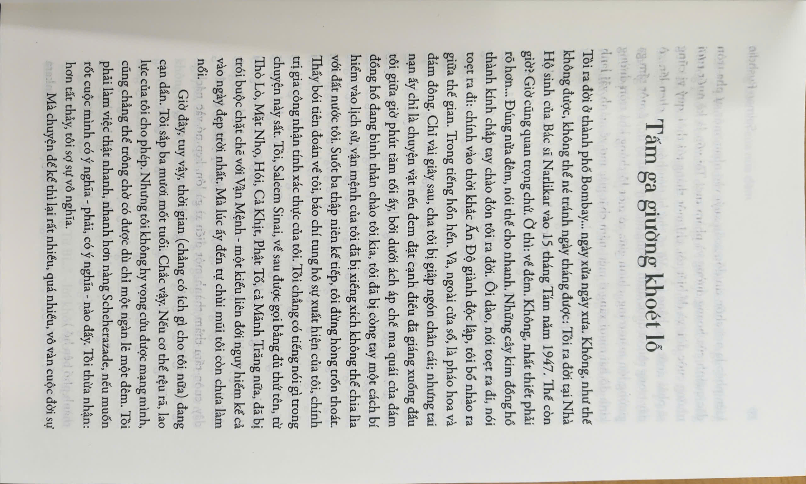 Sách - Những đứa con của nửa đêm (Salman Rushdie) (Nhã Nam Official)