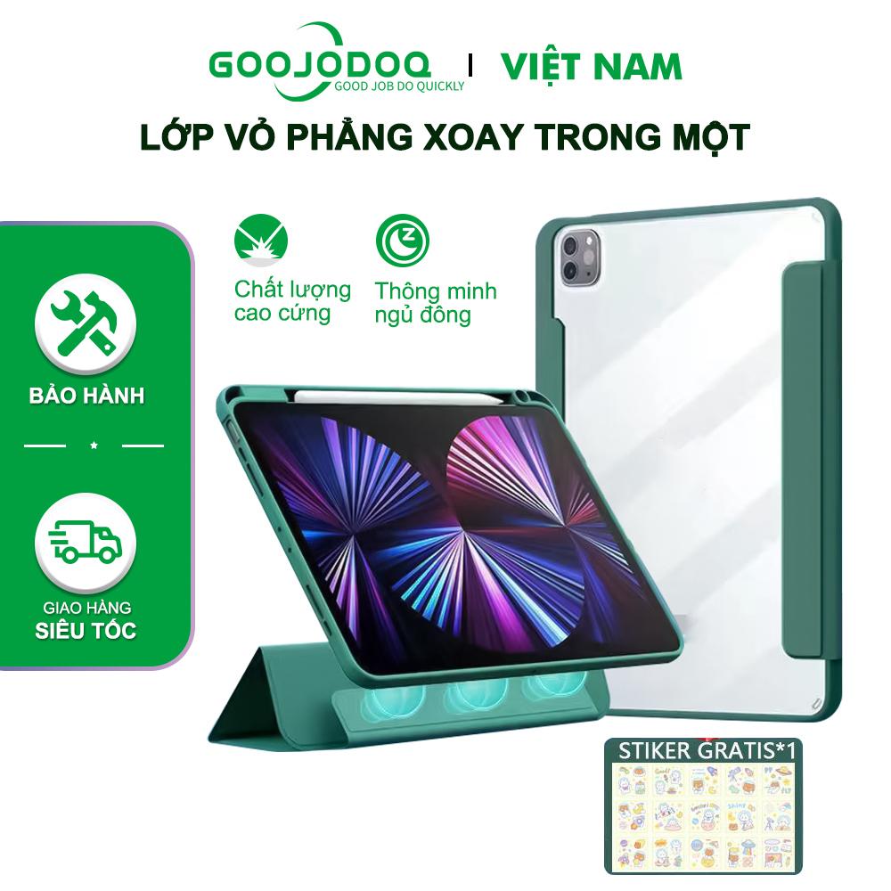 [HÀNG CHÍNH HÃNG GOOJODOQ] A5656 - Bao da dành cho Ipad Mini6 iPad Gen9 10.2 11 Inch 2021 Ipad Air4 10.9 Vỏ Acrylic Có Thể Tháo Rời