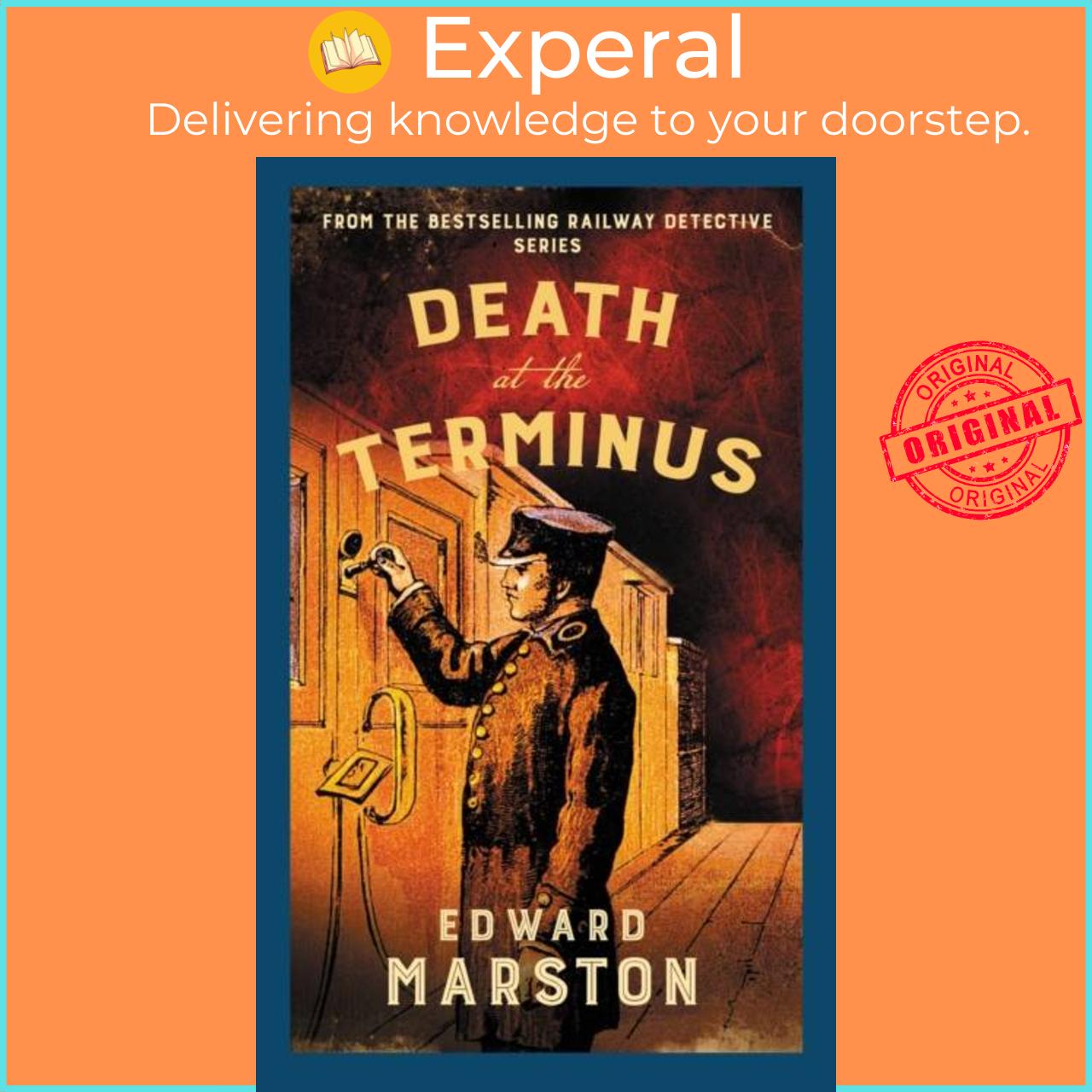 Sách - Death at the Terminus - The bestselling Victorian mystery series by Edward Marston (UK edition, paperback)