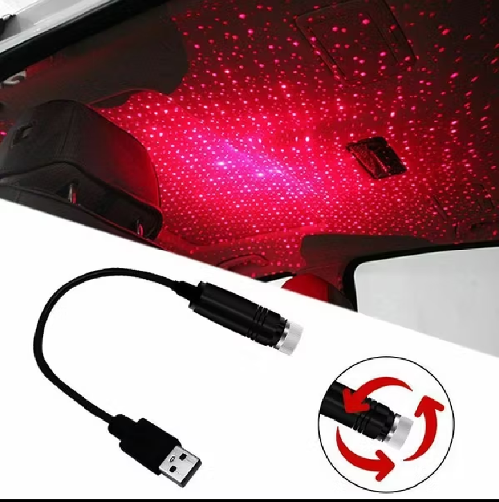 Đèn LED trang trí trần ôtô đèn ngàn sao thích hợp không gian nhỏ