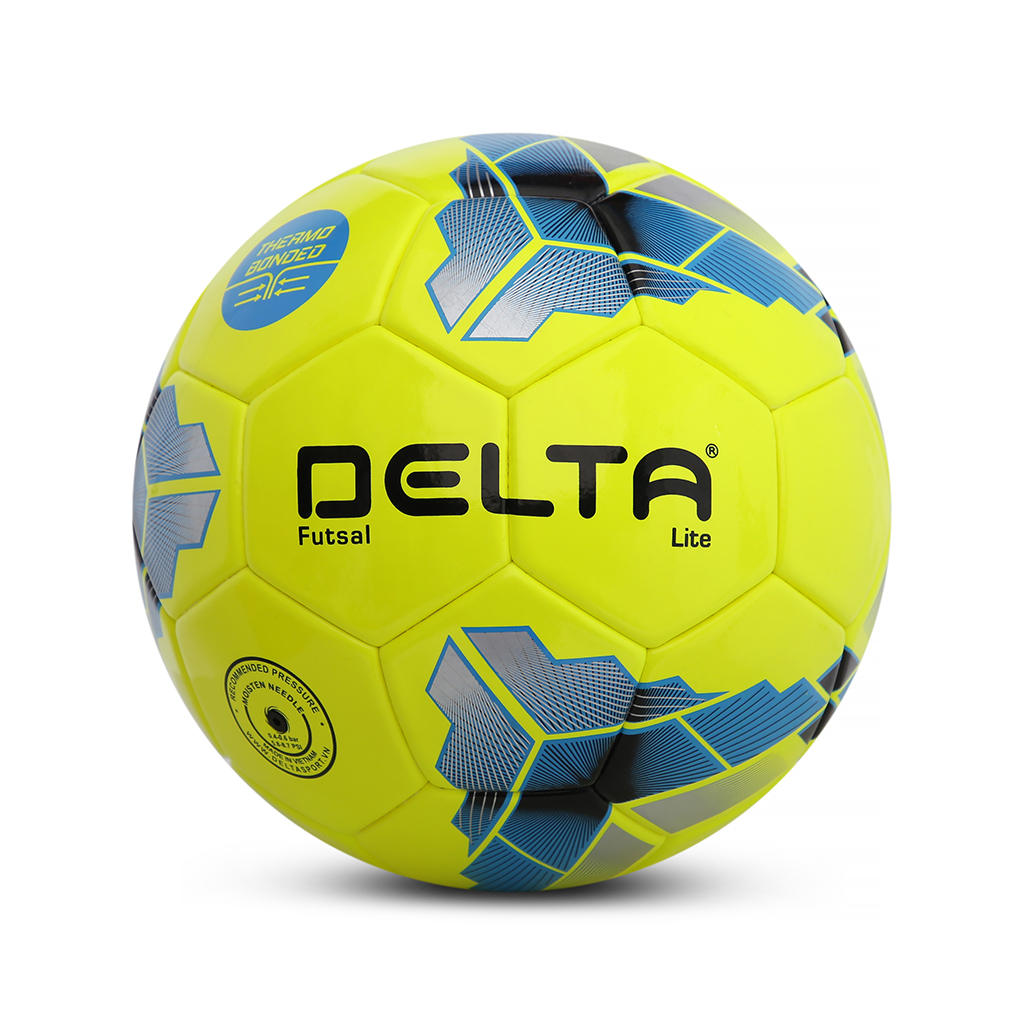 Bóng đá futsal DELTA 3696-4D size 4 chất liệu da TPU tổng hợp, chơi trên sân cỏ nhân tạo hoặc trong nhà phù hợp sử dụng từ 12 tuổi.