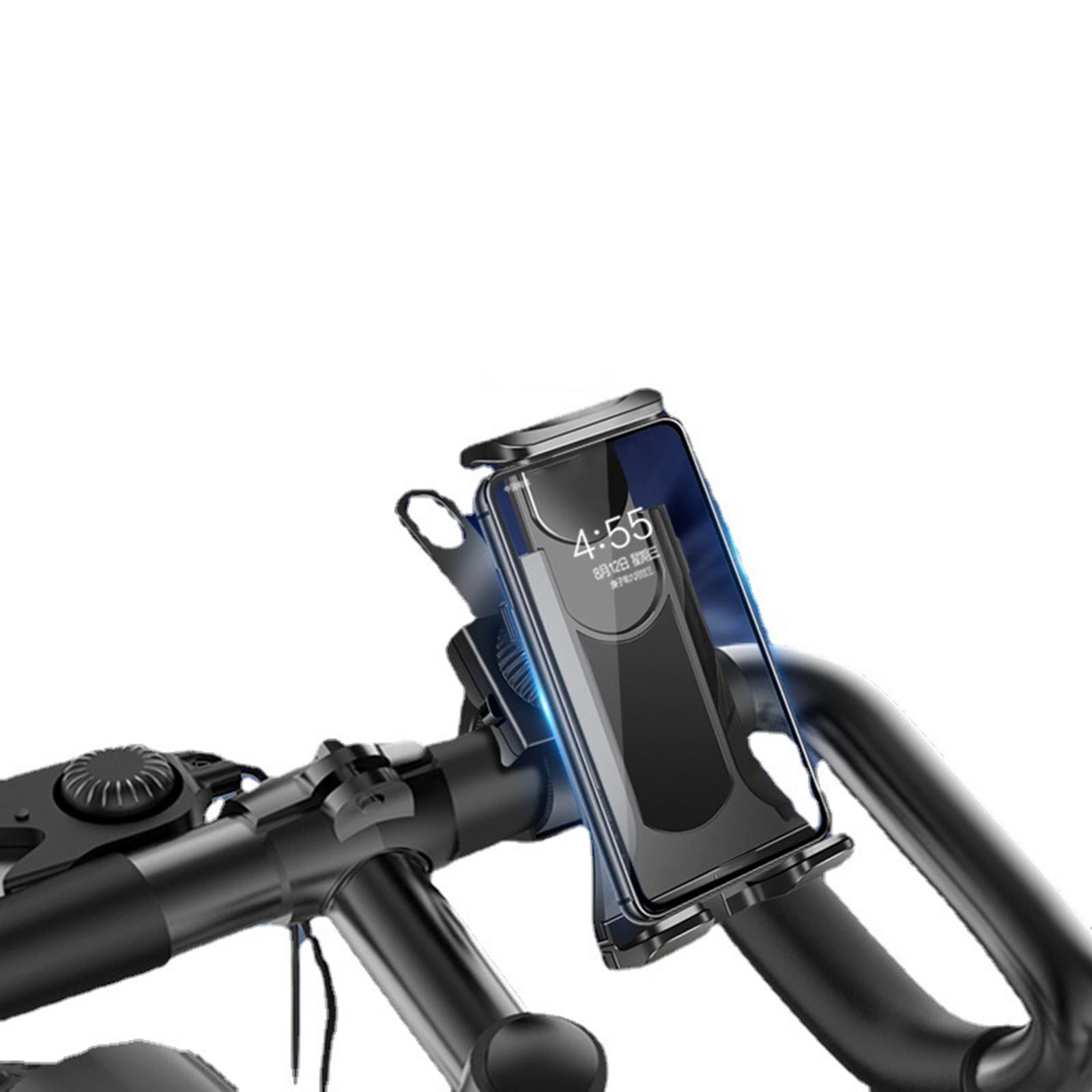 Bike Phone Mount Bracket 360 Degree Rotatable Stable for Outdoor Cell Phone