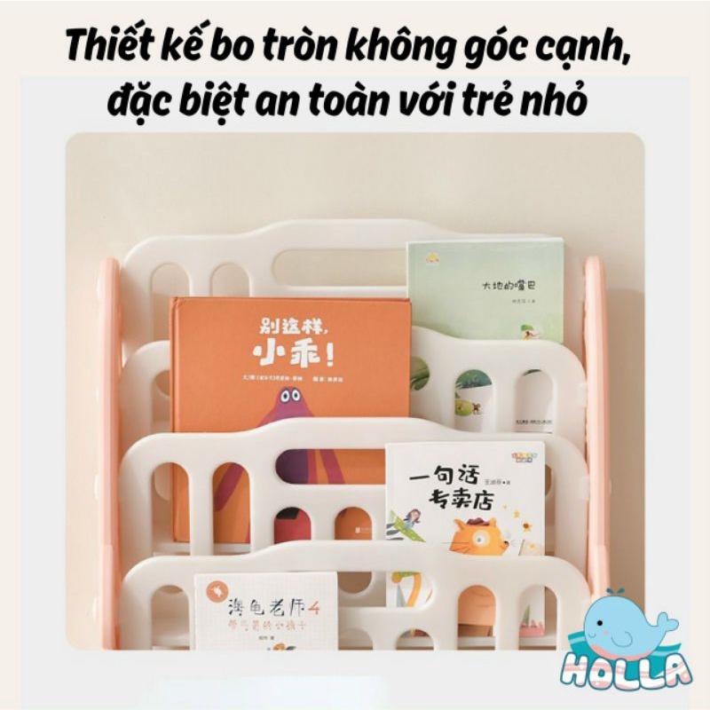 Giá sách Holla cho bé thêm gọn gàng