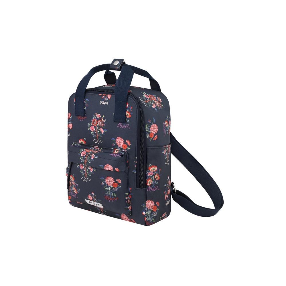 Cath Kidston - Ba lô đi học/đi làm/M Util Bkpk Kingdom Posey - Kingdom Posey - Navy -1041705