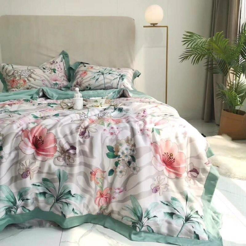 Bộ ga gối chăn trần tencel 40s 4 món