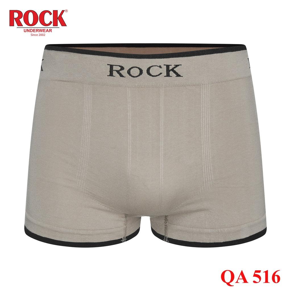 Quần lót nam cao cấp Boxer Seamless ROCK 516 không đường may cotton 100% thấm hút, thoáng mát thoải mái vận động cả ngày