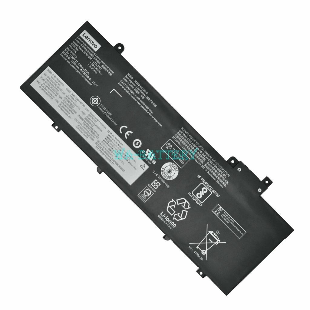 Pin Battery Dùng Cho Laptop Lenovo T480s 01AV478 01AV479 L17L3P71 L17M3P71 L17M3P71 (Original) 57Wh