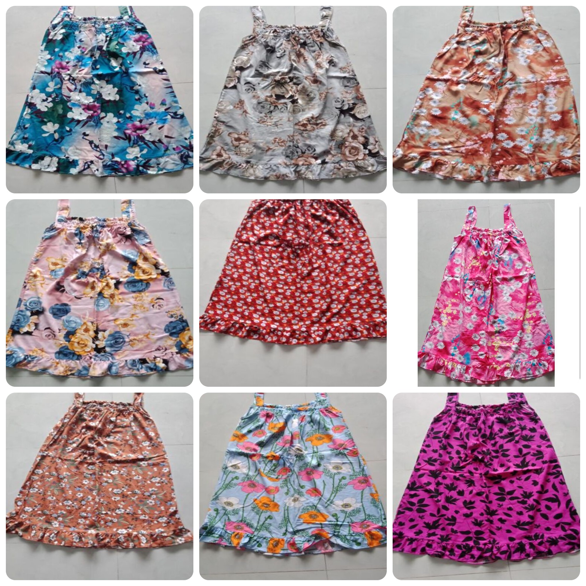 Đầm Tole lanh xuông cho nữ size 60-70kg