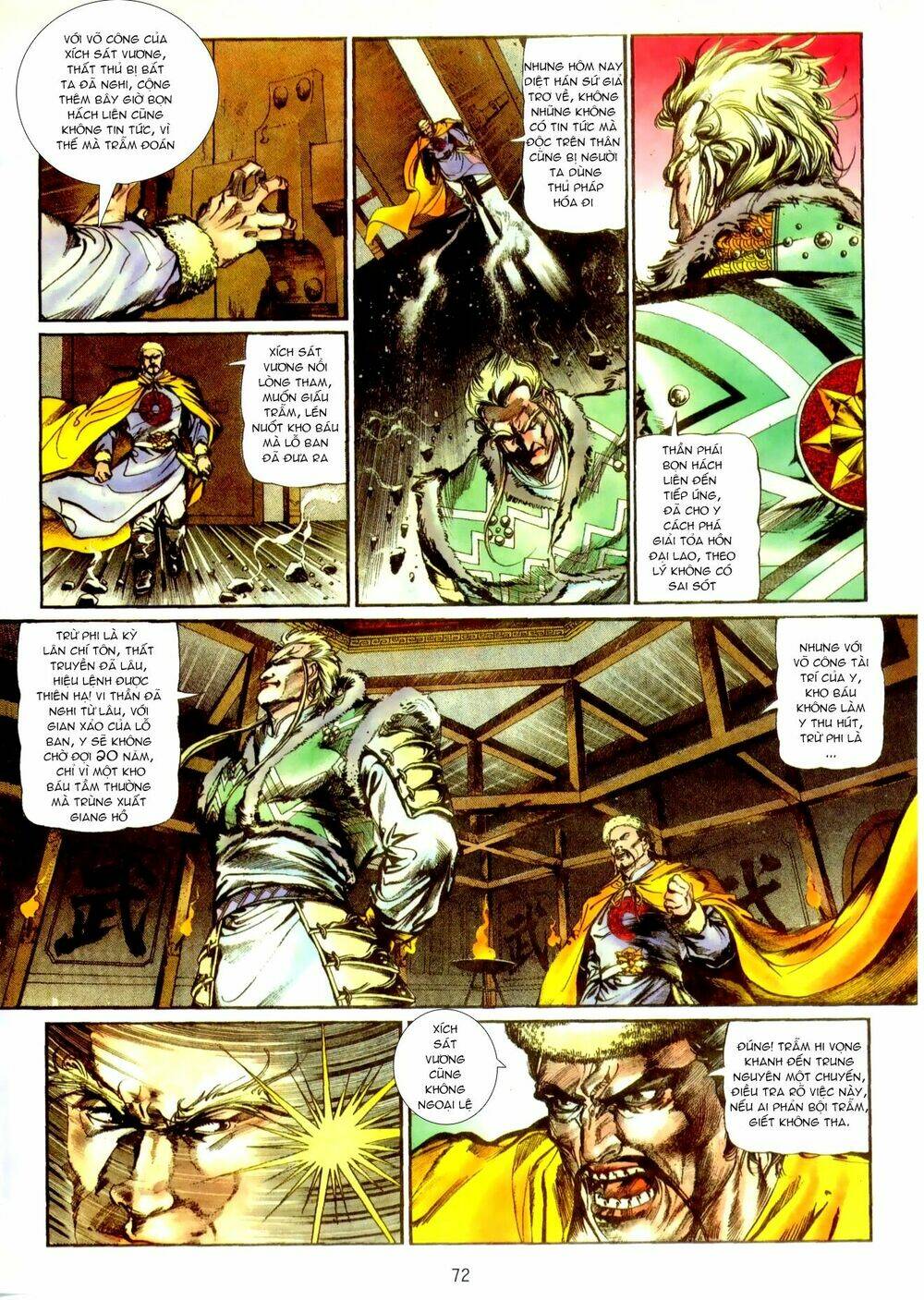 thiết tướng tung hoành (cựu tác) chapter 11 8