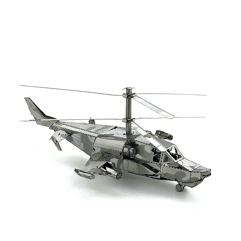 Mô Hình Lắp Ráp 3d Trực thăng KA-50 – KAMOV