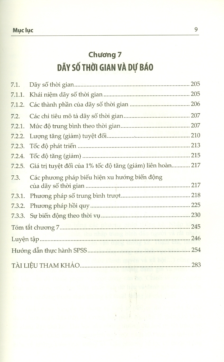 Giáo Trình Nguyên Lý Thống Kê Kinh Tế (với sự hỗ trợ của SPSS) (Tái bản lần thứ nhất)