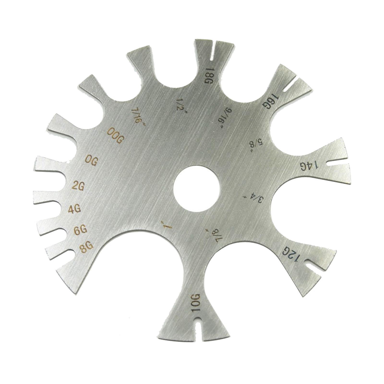 Body Jewelry Piercings Profession Measure Tool for Ear Barbell