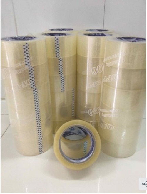 Băng Keo Trong Siêu Dính Combo 6 cuộn 100 Yard trọng lượng 1kg