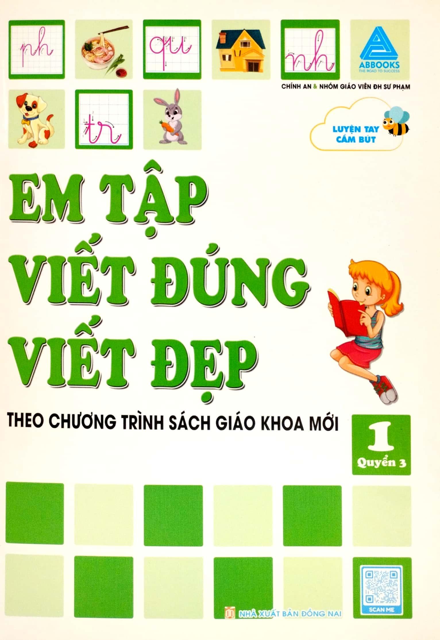 Em Tập Viết Đúng Viết Đẹp 1 - Quyển 3