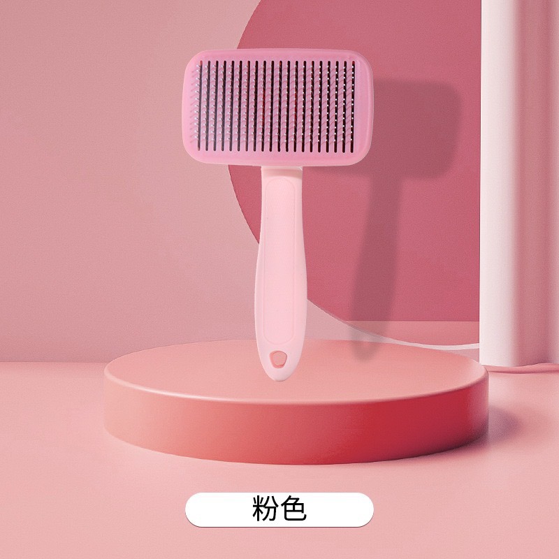 Lược Chải Lông Dành Cho Thú Cưng Có Nút Bấm