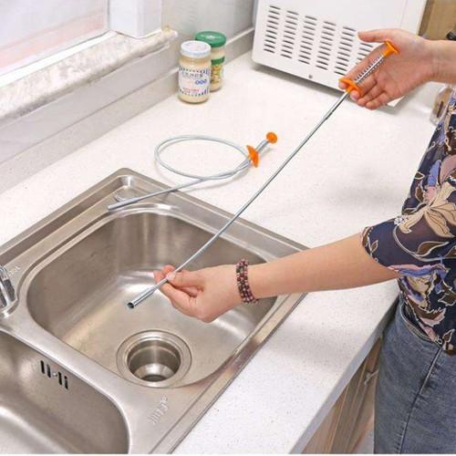 Dây thông tắc cống lò xo