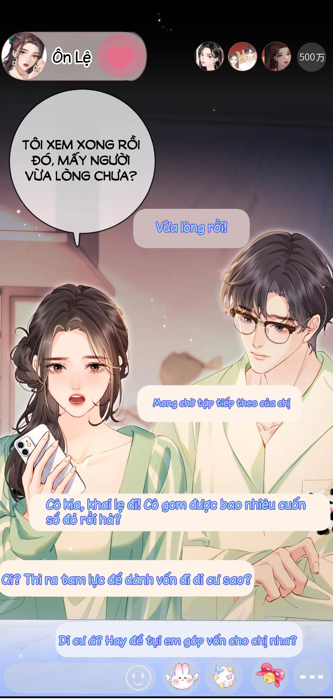 câu chuyện ngọt ngào của cặp vợ chồng đỉnh lưu chapter 36.1 4