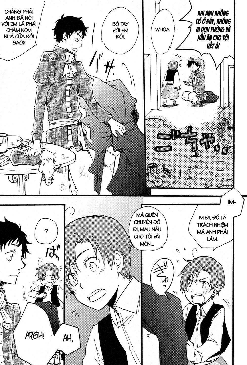 aph doujinshi - besame mucho chapter 1 4