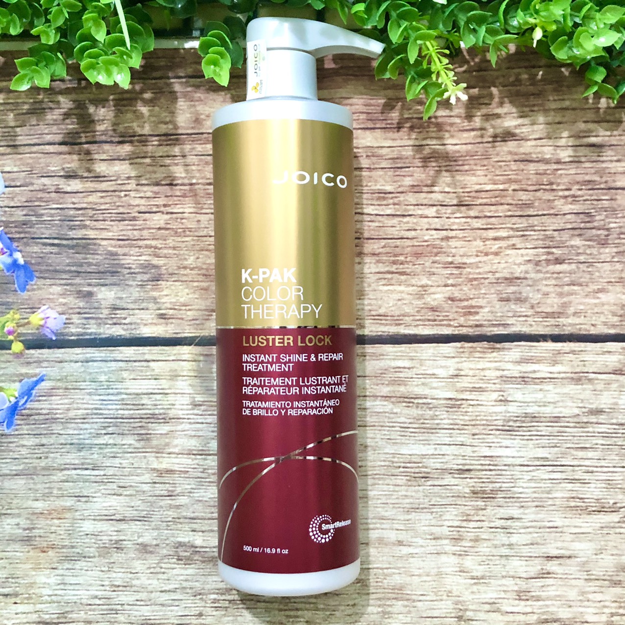 HẤP DẦU PHỤC HỒI GIỮ MÀU TÓC NHUỘM JOICO K-PAK COLOR THERAPY LUSTER LOCK INSTANT SHINE AND REPAIR TREATMENT 500ML (USA)