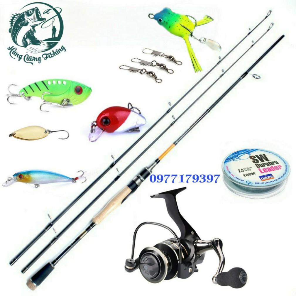 Bộ Combo Cần Câu Lure Máy Đứng Eagle Super