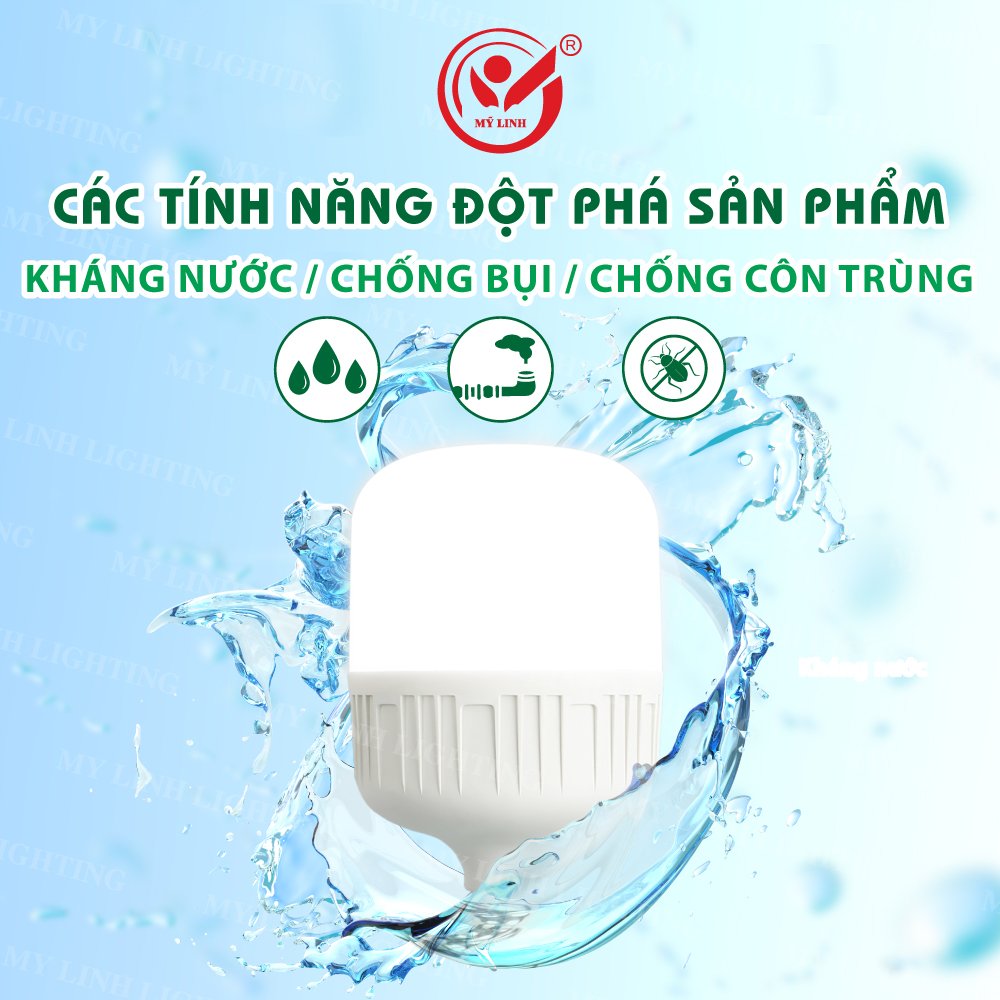 Led bulb trụ Mỹ Linh 20w