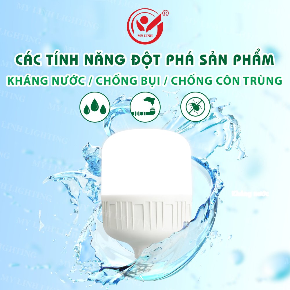 Led bulb trụ Mỹ Linh 30w