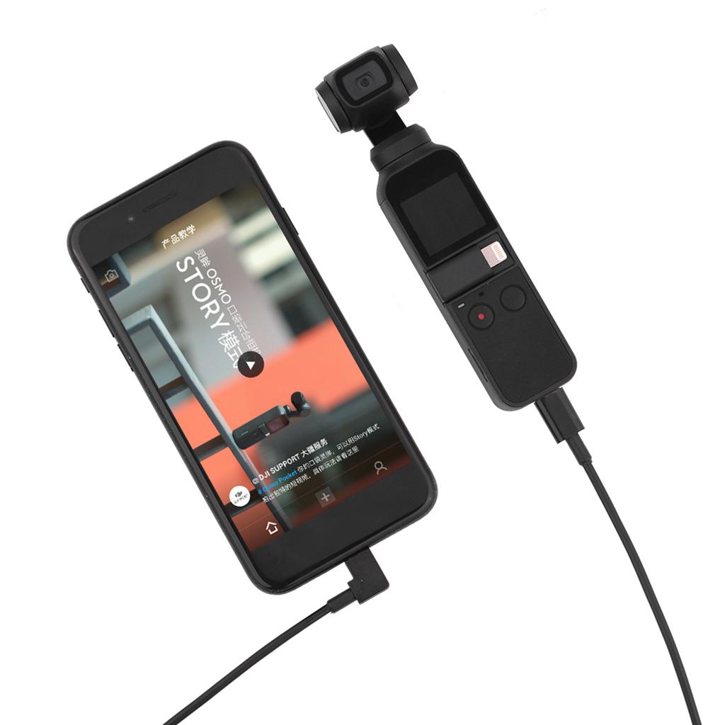 Data Sync Adapter Cable From Type C to Micro USB Extension Cable for OSMO