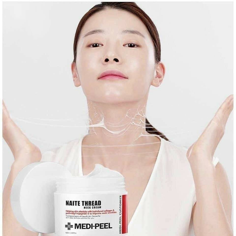 Kem dưỡng da vùng cổ Medi Peel Naite Thread Neck Cream