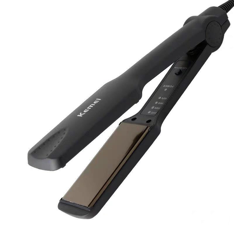 Máy Kẹp Duỗi Thẳng Tóc 4 Mức Chỉnh Nhiệt KM 329