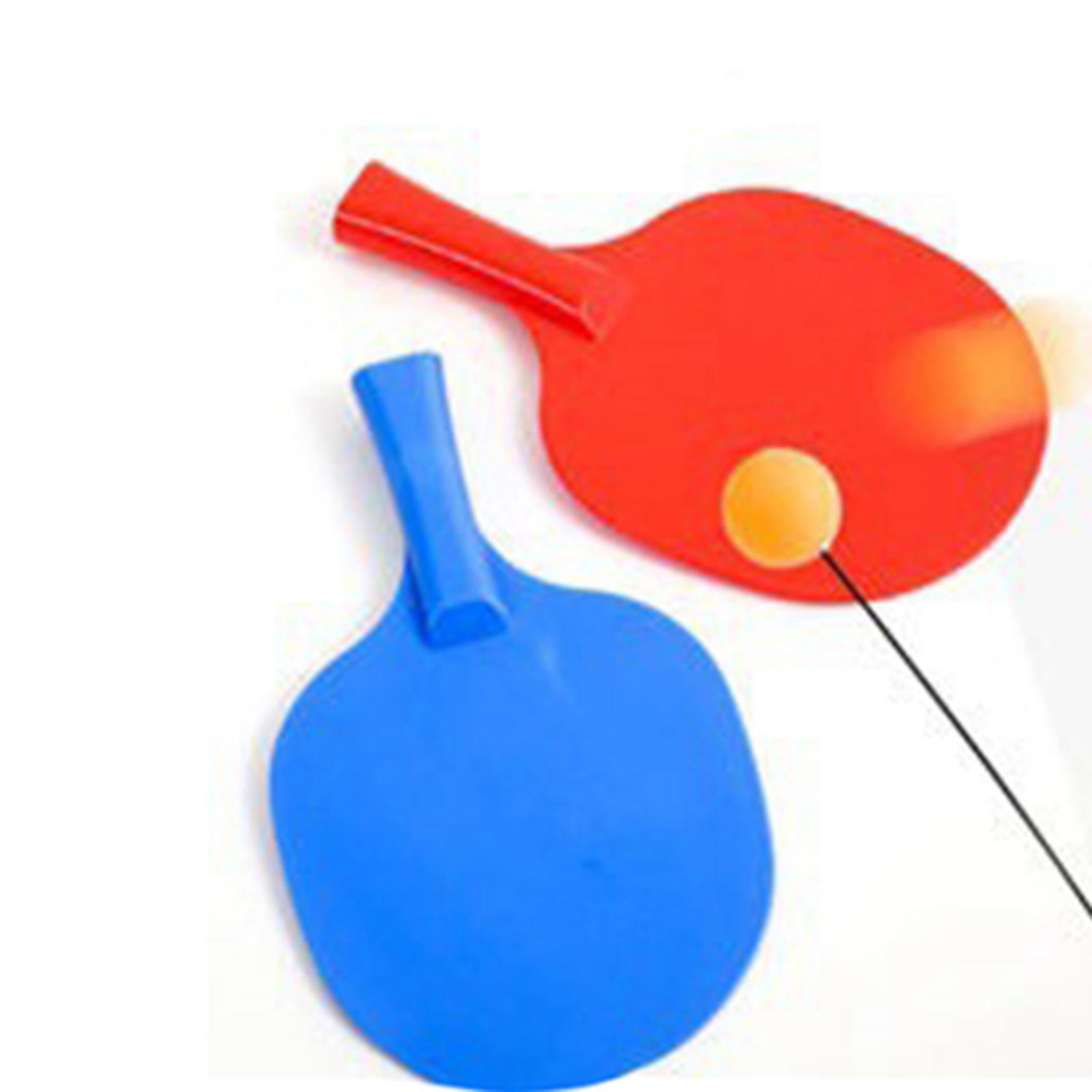 Children Table Tennis Trainer Set  Pong Paddles and Balls Set Sports