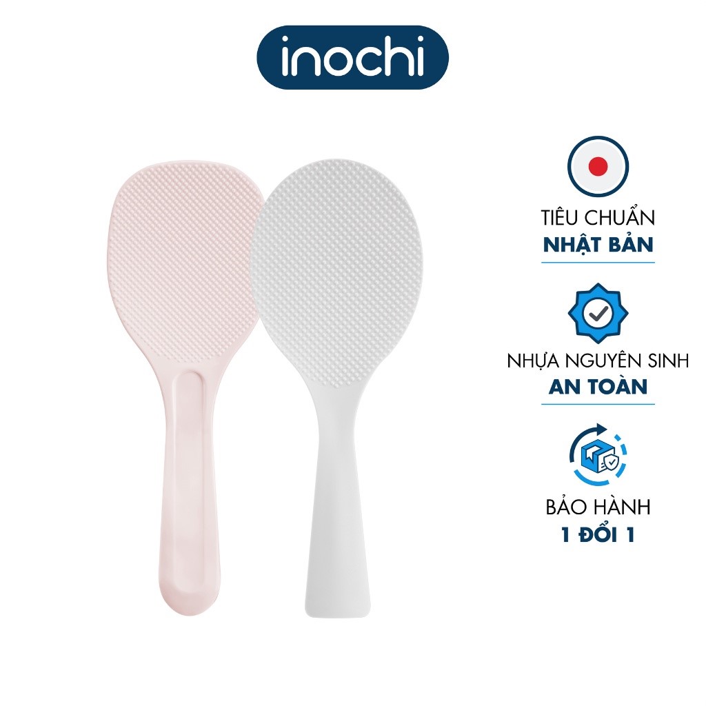 Muỗng Xới Cơm Chống Dính Sendai Sản Xuất Theo Tiêu Chuẩn Nhật Bản An Toàn Tuyệt Đối Cho Người Dùng - Chính Hãng Inochi