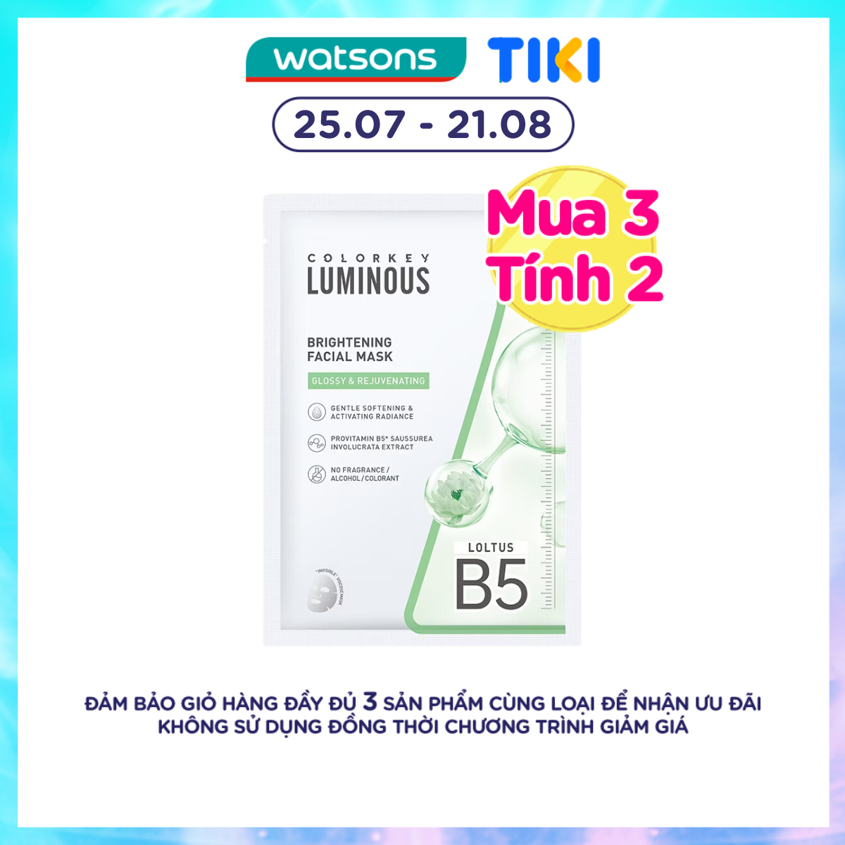 Mặt Nạ Colorkey Luminous Brightening 25ml