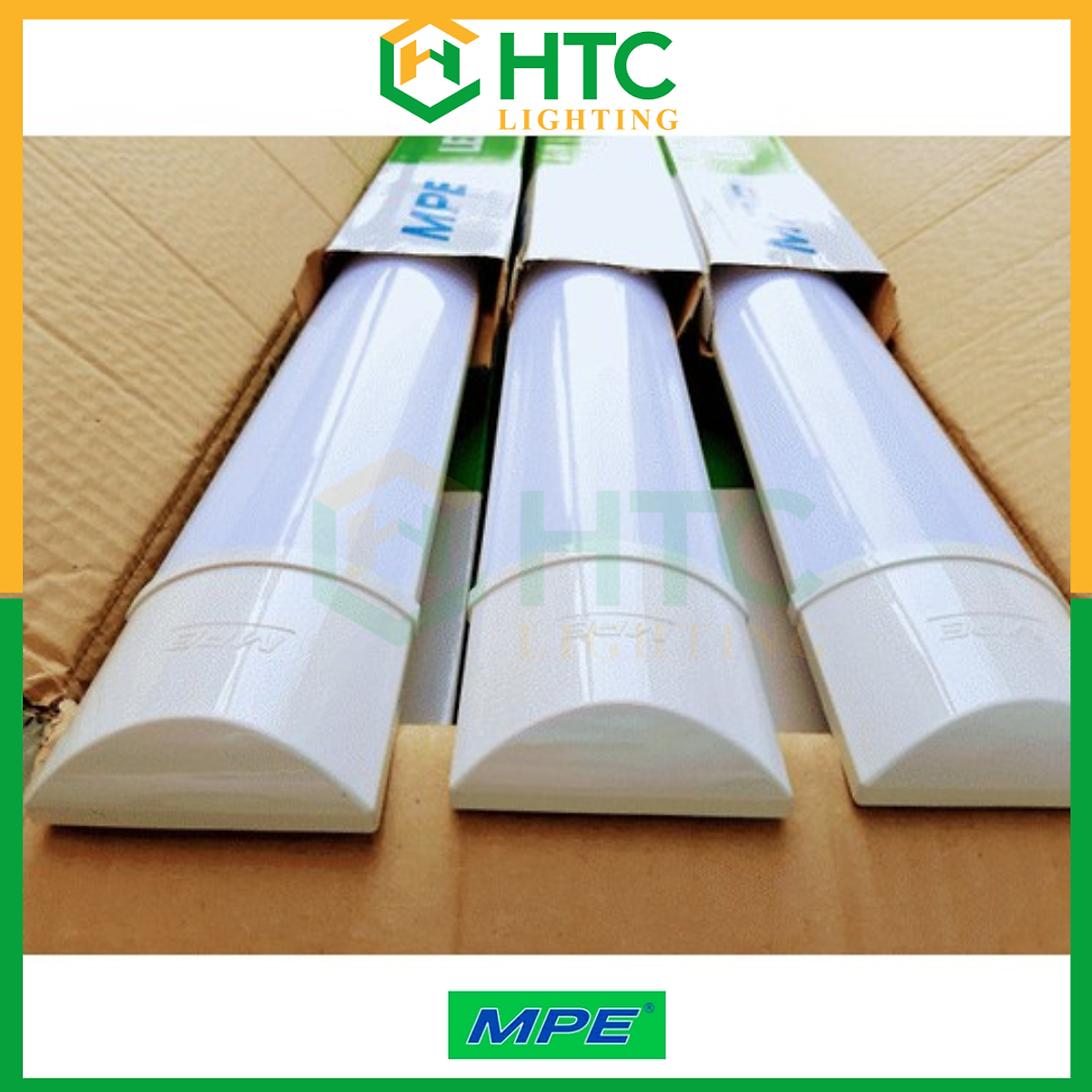 Combo 3-6 Đèn LED bán nguyệt 6 tấc (60cm-18W) seri BN2 , - Thương Hiệu MPE