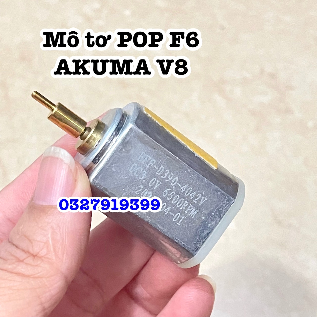 Mô tơ thay tông đơ F6 AKUMA V8 công suất lớn